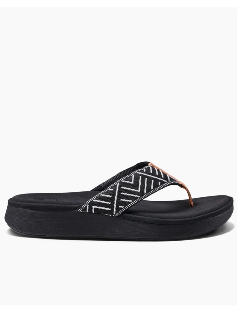 Reef cushion cloud Flip Flops with White and white pattern - Picture 3 of 10